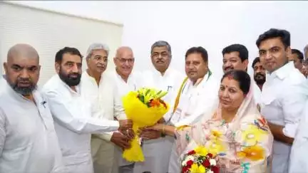 नारनौल: सांसद कुलदीप इंदौरा ने नारनौल में कहा, जिला महेंद्रगढ़ में कांग्रेस फिर से खड़ा करेगी मजबूत संगठन
