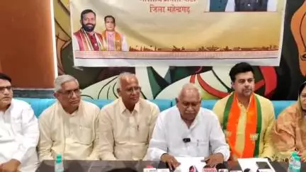 नारनौल: विधायक ओम प्रकाश यादव ने कहा- मोदी सरकार के 11 साल सेवा, सुशासन और गरीब कल्याण को समर्पित