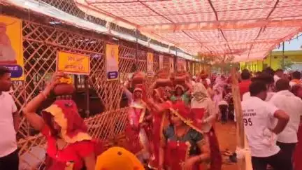 नीम का थाना: नीमकाथाना में 108 कुंडात्मक श्री राम महायज्ञ का भव्य शुभारंभ हुआ