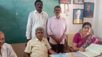 కాకానిపాలెం లో మండల పరిషత్ ప్రాథమిక పాఠశాలను ఆకస్మికంగా తనిఖీ చేసిన జిల్లా సమగ్ర శిక్షణ కోఆర్డినేటర్ జోష్ణ