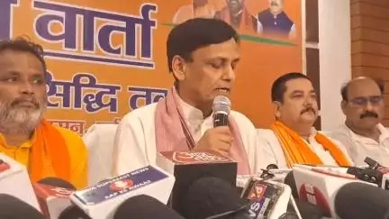 गया टाउन सीडी ब्लॉक: गया में केंद्रीय गृह राज्य मंत्री नित्यानंद राय ने की प्रेस कांफ्रेंस, बताईं मोदी सरकार की 11 वर्षों की उपलब्धियां
