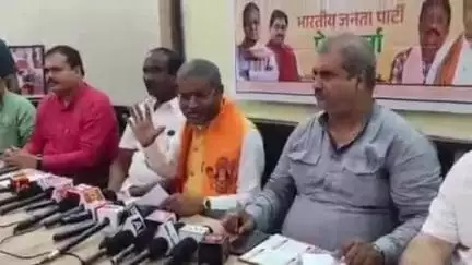 गोलमुरी-सह-जुगसलाई: बिष्टुपुर में भाजपा प्रदेश अध्यक्ष बाबूलाल मरांडी ने प्रधानमंत्री की 11 वर्षों की उपलब्धियों को लेकर प्रेस वार्ता की