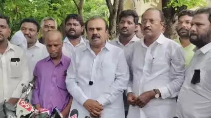 తన్మయి హత్యకు నిరసనగా కదం తొక్కిన గిరిజనులు: వైసీపీ జిల్లా అధ్యక్షుడు అనంత వెంకట్రామిరెడ్డి