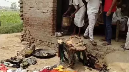 सहसवान: थाना जरीफनगर के गाँव कमालपुर जल्लूनगर में लगी आग, सामान और नगदी जलकर हुई राख