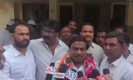 సంగారెడ్డి: కాంగ్రెస్ పార్టీ బలోపితానికి కృషి చేస్తా, టిపిసిసి ప్రధాన కార్యదర్శిగా నియామకమైన తోపాజి అనంత కిషన్