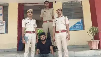 थाना डग: दौराने गस्त एक मुल्जिम गिरफ्तार । 22.15 ग्राम अवैध मादक पदार्थ एमडीएमए जप्त।