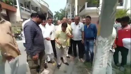 सहारनपुर: साउथ सिटी में ₹50 लाख से होगा नाला निर्माण, महापौर ने किया नाला निर्माण कार्य का शुभारंभ