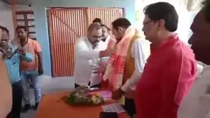 चास: बोकारो के सेक्टर 1 स्थित सांसद कार्यालय में भाजपा का कार्यक्रम आयोजित