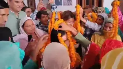 नूह: इनेलो नेत्री सुनैना चौटाला ने गांव खेड़ला में राहुल गांधी और भूपेंद्र सिंह हुड्डा पर साधा निशाना