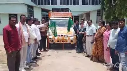 ଜୁନାଗଡ: ଗୋଲାମୁଣ୍ଡା ବ୍ଲକ ପରିସରରେ ବିକାଶ ବାହାନା ରଥର ଶୁଭାରମ୍ଭ