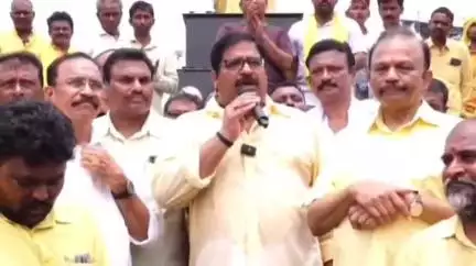 రాష్ట్ర అభివృద్ధికి ముఖ్యమంత్రి చంద్రబాబునాయుడు కృషి చేస్తున్నారని వెల్లడించిన ఒంగోలు ఎమ్మెల్యే దామచర్ల జనార్ధన్