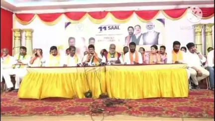 ఖమ్మం అర్బన్: ఖమ్మం లో తెలంగాణ అభివృద్ధికి కేంద్ర పథకాలే ఆధారం బీజేపీ రాష్ట్ర కార్యవర్గ సభ్యులు అందే బాబన్న