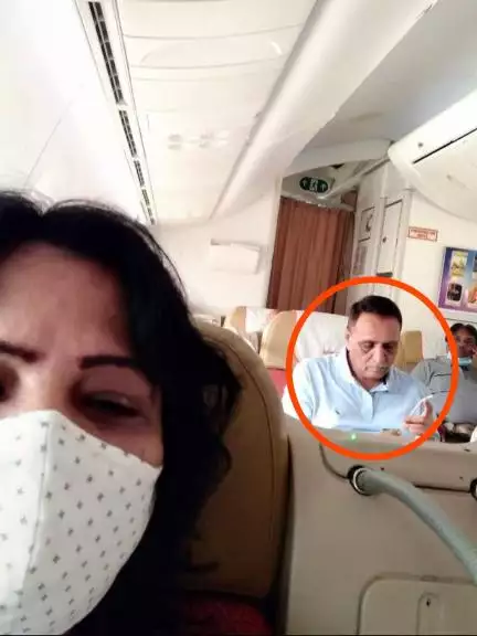 क्रैश हुए विमान में पूर्व CM रूपाणी की मौत, हादसे से पहले विमान के अंदर बैठे हुए आखिरी फोटो आई सामने