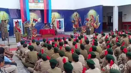 दांतारामगढ़: पलसाना में चल रहा एनसीसी कैडेट्स का वार्षिक प्रशिक्षण शिविर हुआ संपन्न