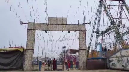 शाहबाद: रात 10 बजे के बाद नहीं खुलेंगे काशीराम कॉलोनी के सामने चल रही नुमाइश के दरवाजे