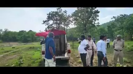 राजिम: उदंती सीतानदी टाइगर रिजर्व क्षेत्र के जंगल में छोड़ा गया तेंदुआ
