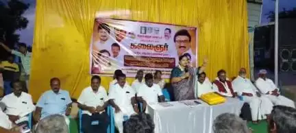 திருப்பத்தூர்: மக்களுக்காக பல திட்டங்களை கொண்டு வந்தவர் கலைஞர் என அம்மையப்பன் நகர் பகுதியில் ஒன்றிய செயலாளர் பேச்சு