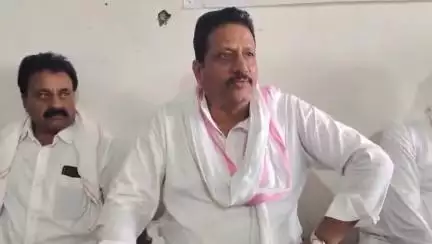 तेंदूखेड़ा: समर्थन मूल्य पर मूंग खरीदी न होने पर तेंदूखेड़ा के पूर्व विधायक संजय शर्मा ने सरकार पर साधा निशाना