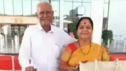 सांगोला: अहमदाबाद विमान अपघातात हातीद गावातील पती-पत्नीचा मुलाकडे जाताना मृत्यू