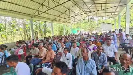 ধেমাজি: নৰুৱাথানত বিকশিত কৃষি সংকল্প অভিযানৰ লগত সংগতি ৰাখি গুৰুত্বপূৰ্ণ সভা, উপস্থিত লখিমপুৰৰ সাংসদ
