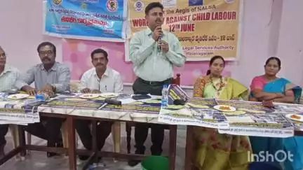 బాలలతో పని చేయించడం నేరం: బాల కార్మికుల వ్యవస్థ నిర్మూలన సామాజిక బాధ్యత జిల్లా న్యాయ సేవా సంస్థ కార్యదర్శి కృష్ణ ప్రసాద్