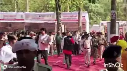 उदयपुर: रामगढ़ महोत्सव में पहुंचे प्रभारी मंत्री ओपी चौधरी ने राम वनगमन पर्यटन परिपथ परिसर में किया रुद्राक्ष का पौधारोपण