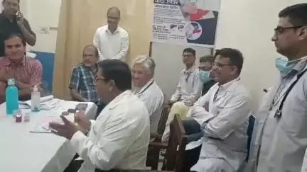 नसीराबाद: फैटी लीवर को लेकर जवाहरलाल नेहरू अस्पताल में आयोजित किया गया जांच शिविर