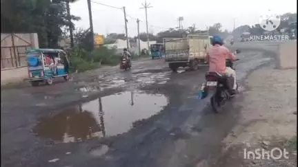 পুরুলিয়া ১: বেহাল শিমুলিয়ার বাইপাসের রাস্তা, সমস্যায় সাধারণ মানুষ #jansamasya