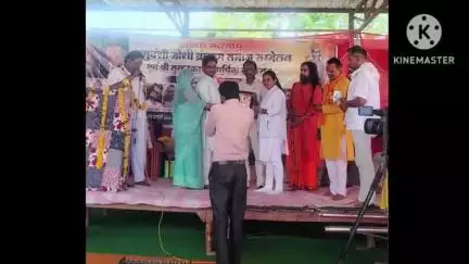 खनियाधाना: ग्राम मायापुर में अखिल भारतीय भृगुवंशी जोशी ब्राह्मण समाज ने आयोजित किया वार्षिक सुंदरकांड एवं सम्मेलन