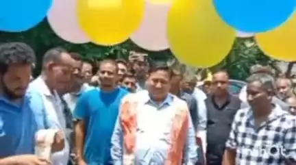 বাক্সা: ভালুকদঙাত দলং উদ্বোধন কৰে বিটিআৰ প্ৰধান প্ৰমোদ বড়োৱে