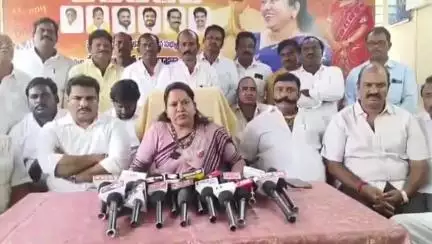 శంఖవరంలో ఎమ్మెల్యే సత్యప్రభ మీడియా సమావేశం..40 కోట్లతో నియోజకవర్గంలో అభివృద్ధి పనులు
