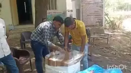 श्योपुर: यातायात पुलिस ने पान-मसाला से भरा कंटेनर पकड़ा, राज्य कर विभाग ने ₹50 लाख का जुर्माना लगाया