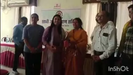कटनी नगर: बरगवां में साध्वी जनकल्याण समिति के 1 साल पूरे होने पर महापौर प्रीति सजीव सूरी ने कार्यक्रम में की शिरकत