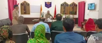 बेगूसराय: कार्यालय कक्ष में एसपी ने लगाया जनता दरबार, 45 फरियादियों की सुनी फरियाद