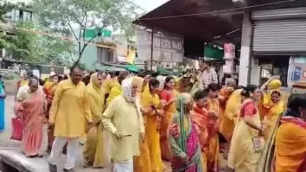 मुलताई: भव्य कलश यात्रा के साथ सूर्य महायज्ञ एवं ताप्ती उद्धार महोत्सव का शुभारंभ
