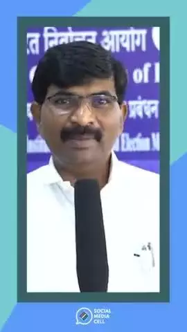 "...We learned the procedure behind filling Form 6, 7 & 8..." Laxman Suresh, a BLO Supervisor from Andhra Pradesh shared his experience of 2-days training programme organised by #ECI at IIIDEM ✨