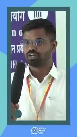 Listen to Praveen kumar H, a BLO Supervisor from Karnataka sharing his experience of two- days training programme organised by ECI at IIIDEM