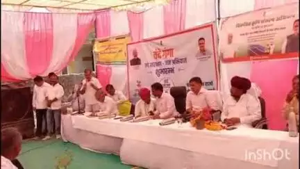 पीपलू: बोरखंडीकला में वंदे गंगा जल संरक्षण जन अभियान के तहत कृषि व उद्यानिकी विभाग ने जिला स्तरीय कार्यक्रम आयोजित किया