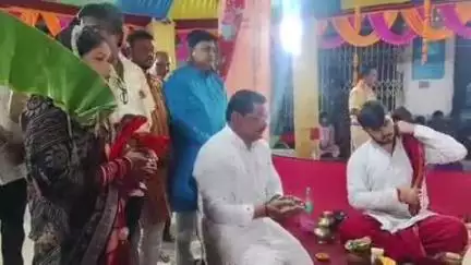 କଣ୍ଟାବାଞ୍ଜି: କଣ୍ଟାବାଞ୍ଜି ଆନନ୍ଦ ନଗର ଠାରେ ଚାଲିଥିବା ଚବିଶ ପ୍ରହର ନାମଯଜ୍ଞ ରେ ସାମିଲ ହେଲେ କଣ୍ଟାବାଞ୍ଜି ବିଧାୟକ