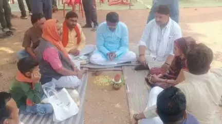 गौरिहार: कौथेहा में राज्यमंत्री द्वारा सामुदायिक पार्क और बाउंड्री वॉल का भूमिपूजन