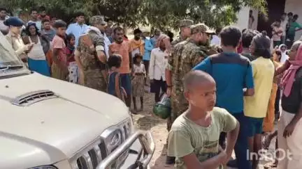 गोह: नगाइन गांव में अतिक्रमण हटाने गई पुलिस पर हुआ हमला, पांच जवान घायल