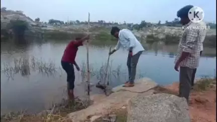 శామీర్‌పేట: జవహర్ నగర్ క్వారీ గుంతలో పడి ఇద్దరు పిల్లలు మృతి