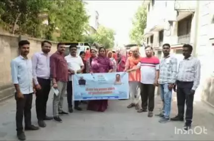 बाली: फालना में जल संरक्षण के लिए अनूठी पहल, श्रमिकों को दिलाई गई शपथ, जागरूकता रैली निकाली गई