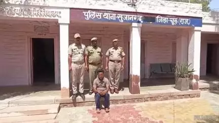 सुजानगढ़: सुजानगढ़ में देशी कट्टे के साथ कोतवाली पुलिस ने एक बदमाश को किया गिरफ्तार
