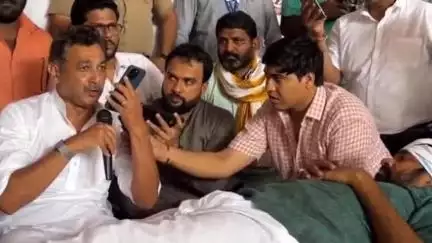 अमरावती: मोझरीत आंदोलनस्थळी संभाजी राजेंची हजेरी; कृषिमंत्र्यांना थेट फोनवर सुनावलं, बच्चू कडू यांच्या अन्नत्याग आंदोलनाच्या पाचव