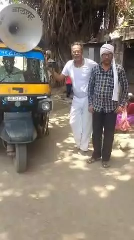 प्रा. आ. केंद्र जवळा अंतर्गत उपकेंद्र *टाकळी नागझरी येथील छत्रपती शिवाजी महाराज महाराजस्व आरोग्य शिबिरात सहभाग घेण्यासाठी लाऊडस्पीकर मार्किंग द्वारे नागरिकांना गावात फिरून आवाहन करण्यात आले.
