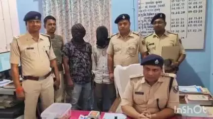 जहानाबाद: जहानाबाद पुलिस ने दो बाइक लुटेरों को बाइक और सामान के साथ गिरफ्तार किया, आगे की कार्यवाही जारी