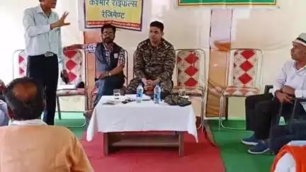 पन्ना: अमानगंज में आउटरीच प्रोग्राम में पूर्व सैनिकों की समस्याओं का निराकरण किया गया