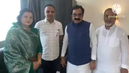 अमरवाड़ा: छिंदवाड़ा: प्रभारी मंत्री राकेश सिंह से अमरवाड़ा नगर पालिका अध्यक्ष ने की मुलाकात, विकास कार्यों पर हुई चर्चा
