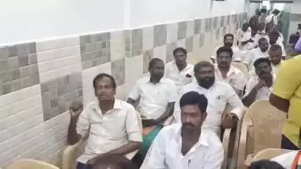 தென்காசி: தமிழகத்தில் 24 மணி நேர விளம்பர ஆட்சி நடைபெற்று வருவதாக பாரதிய ஜனதா சட்டமன்ற உறுப்பினர் காந்தி செய்தியாளர்களிடம் தென்காசியில் தெரிவித்தார்